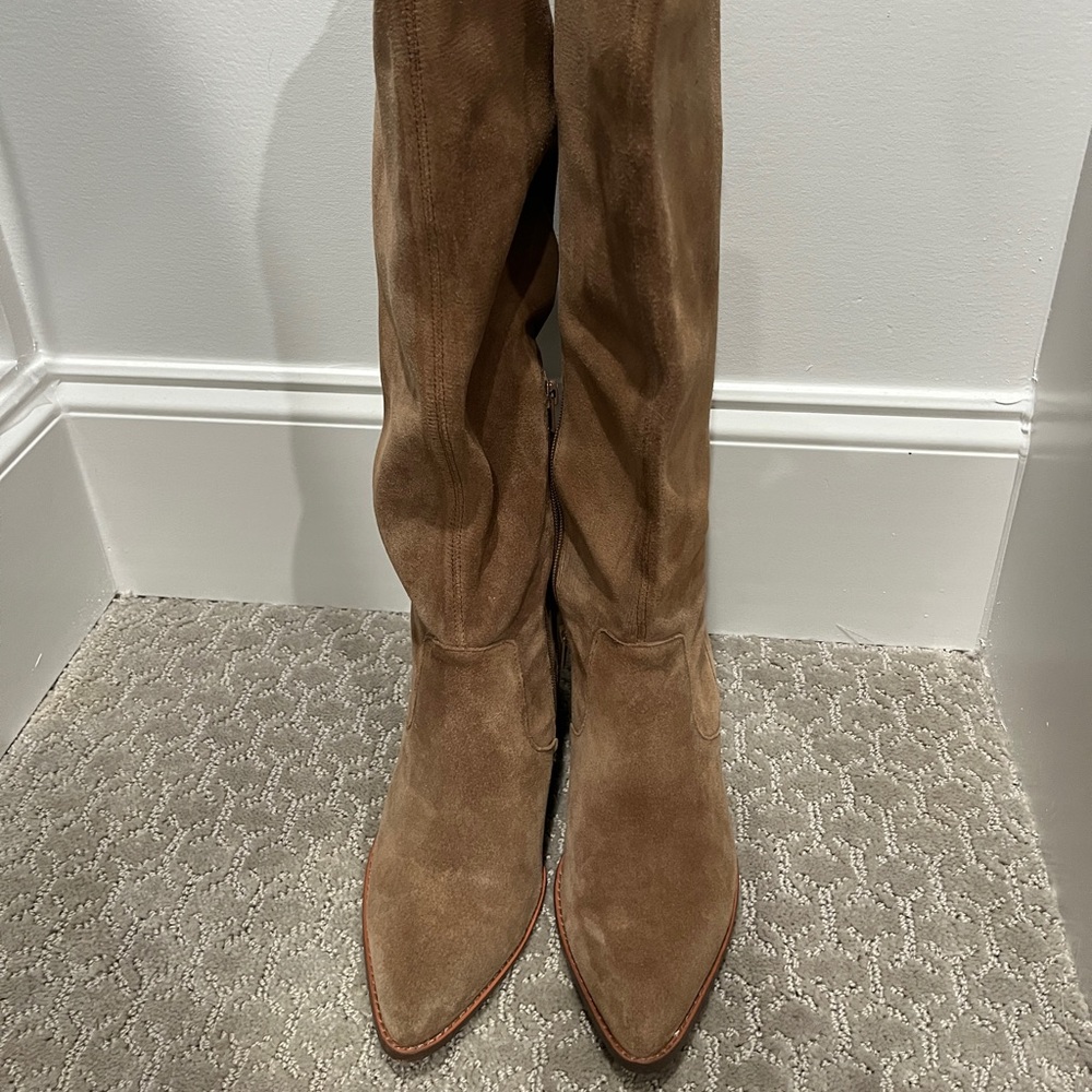 🆕{Sole Society}Aresta Tassel Suede Tall Boots